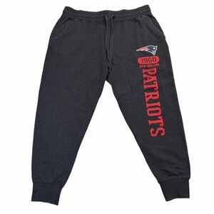 New England Patriots Men's Jogger Pants - Black and Red